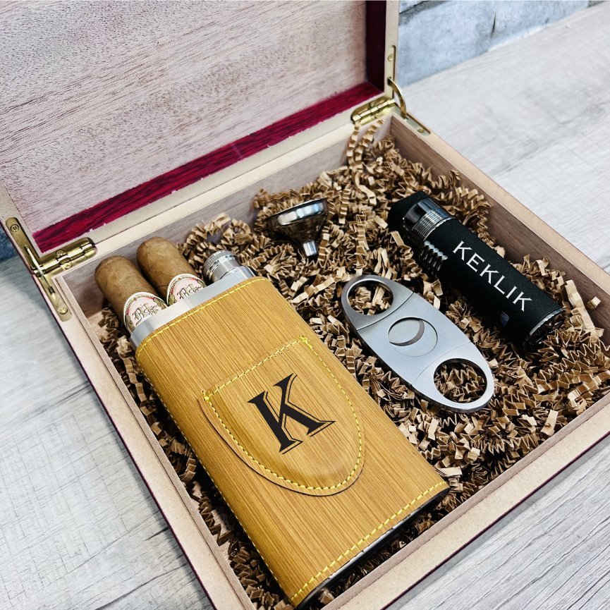Manly Cigar Gift Set - Cigar - GroomsDay