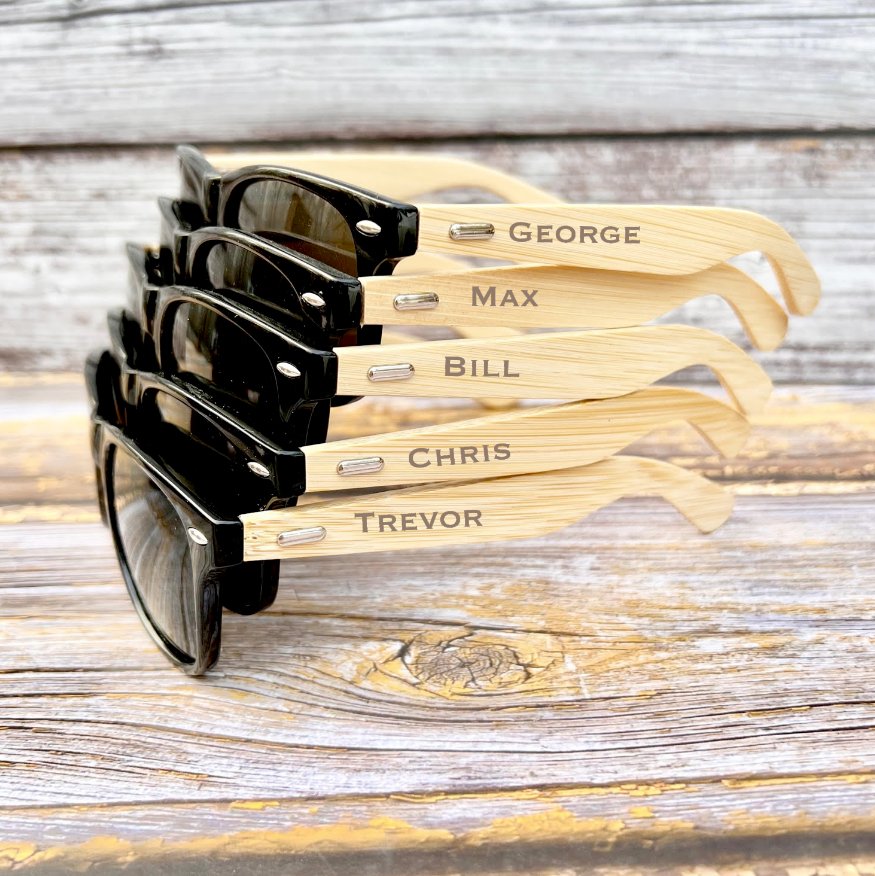 Custom Groomsmen Sunglasses