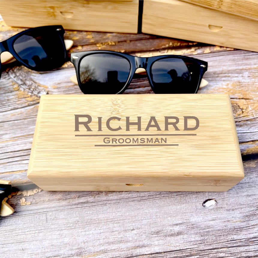 Custom Groomsmen Sunglasses