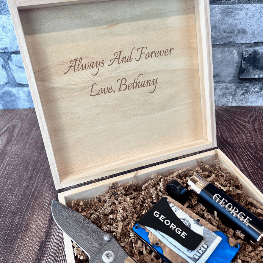 Meaningful Personalized Keepsake Gift Box