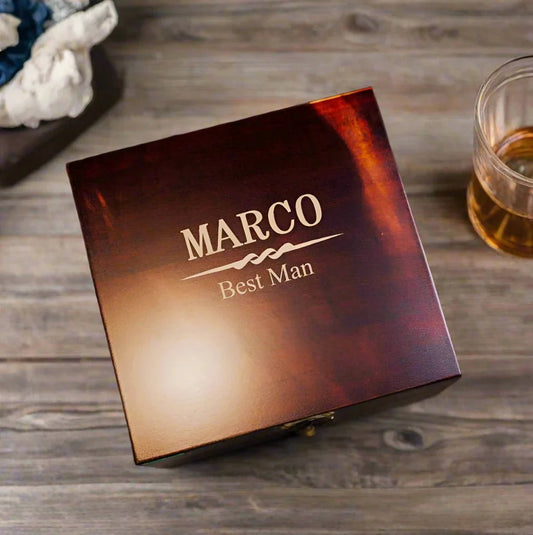 Personalized Keepsake Box - Gift Box - GroomsDay