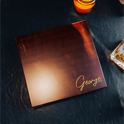 Personalized Men's Wooden Keepsake Box - Gift Set - GroomsDay