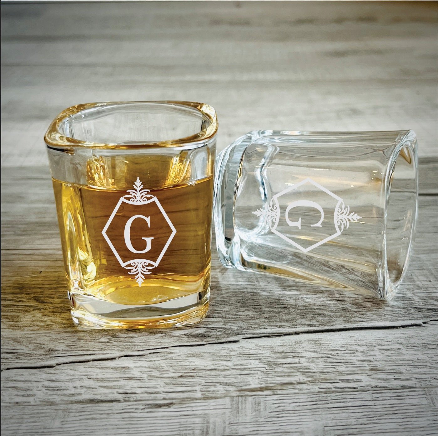 Personalized Shot Glass Set