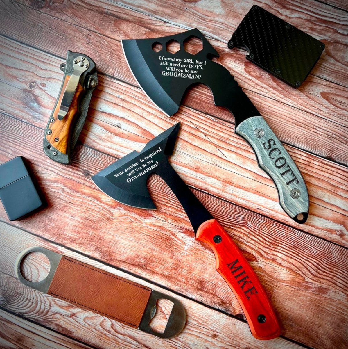 Blade of Brotherhood Proposal - GroomsDay
