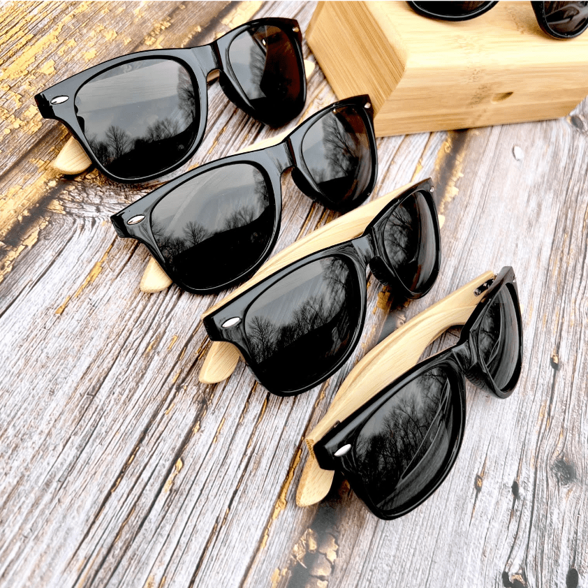 Custom Logo Sunglasses - Logo - GroomsDay