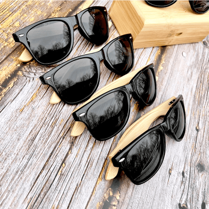 Custom Logo Sunglasses - Logo - GroomsDay