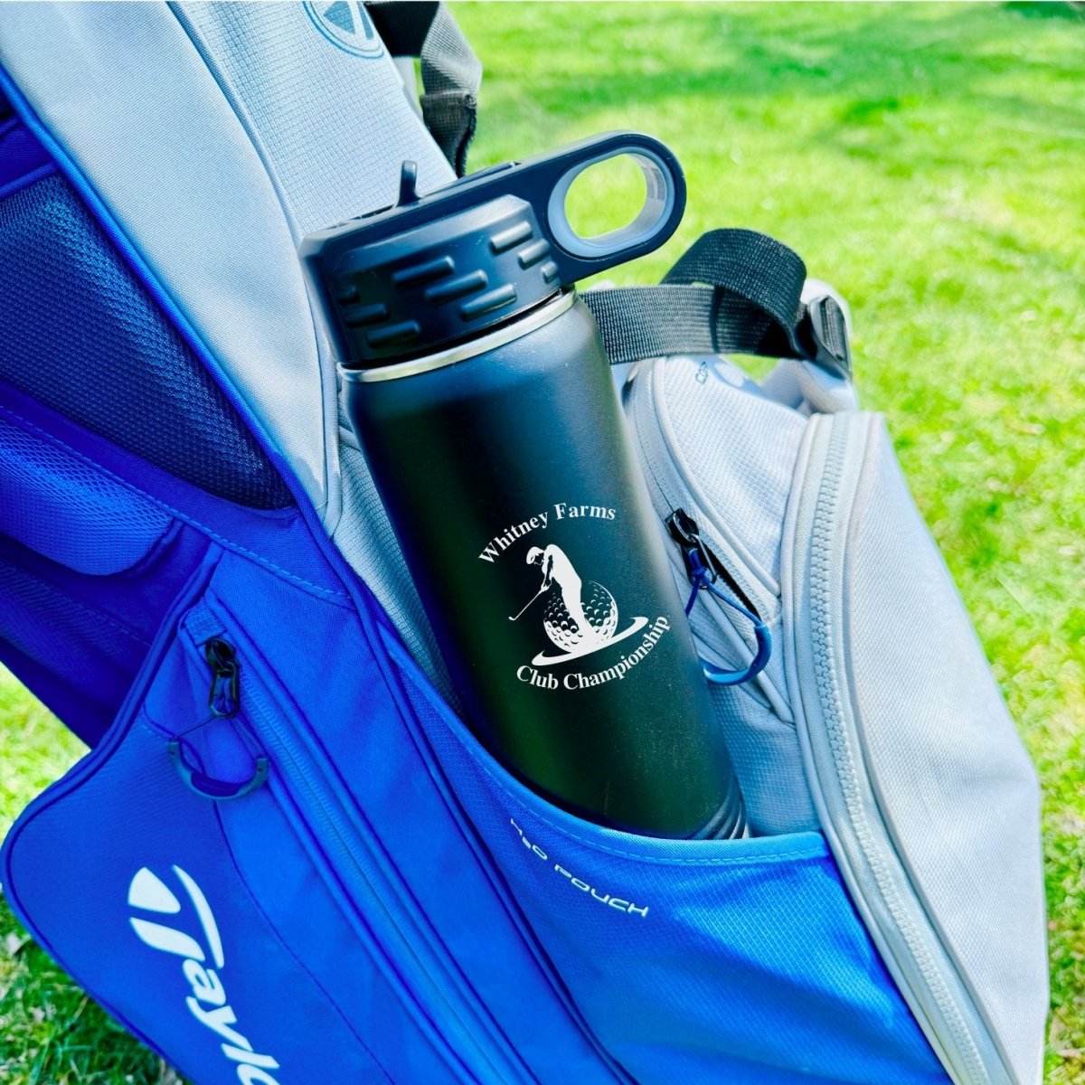 Golf Tournament Water Bottle - Golf Water Bottles - GroomsDay