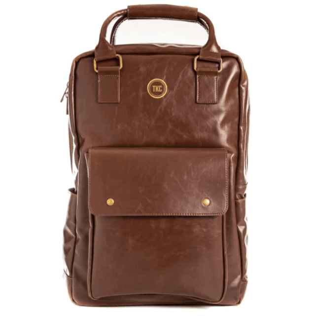 Luxe Leather Laptop Backpack - Duffel Bags - GroomsDay