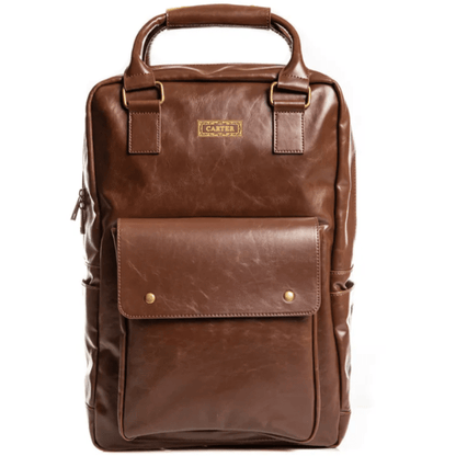 Luxe Leather Laptop Backpack - Duffel Bags - GroomsDay