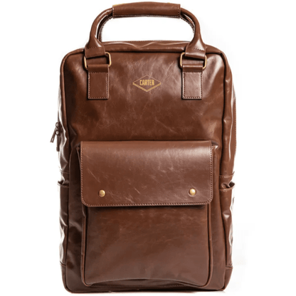 Luxe Leather Laptop Backpack - Duffel Bags - GroomsDay