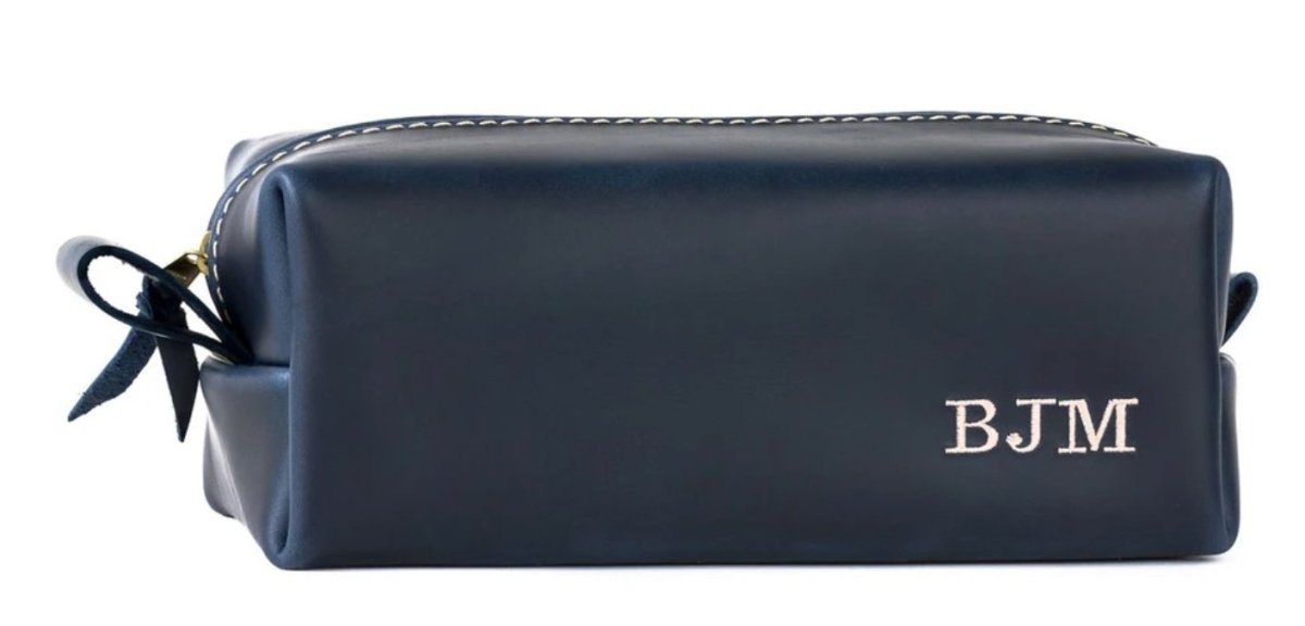 Genuine Leather Travel Marvel - Toiletry Bag - GroomsDay