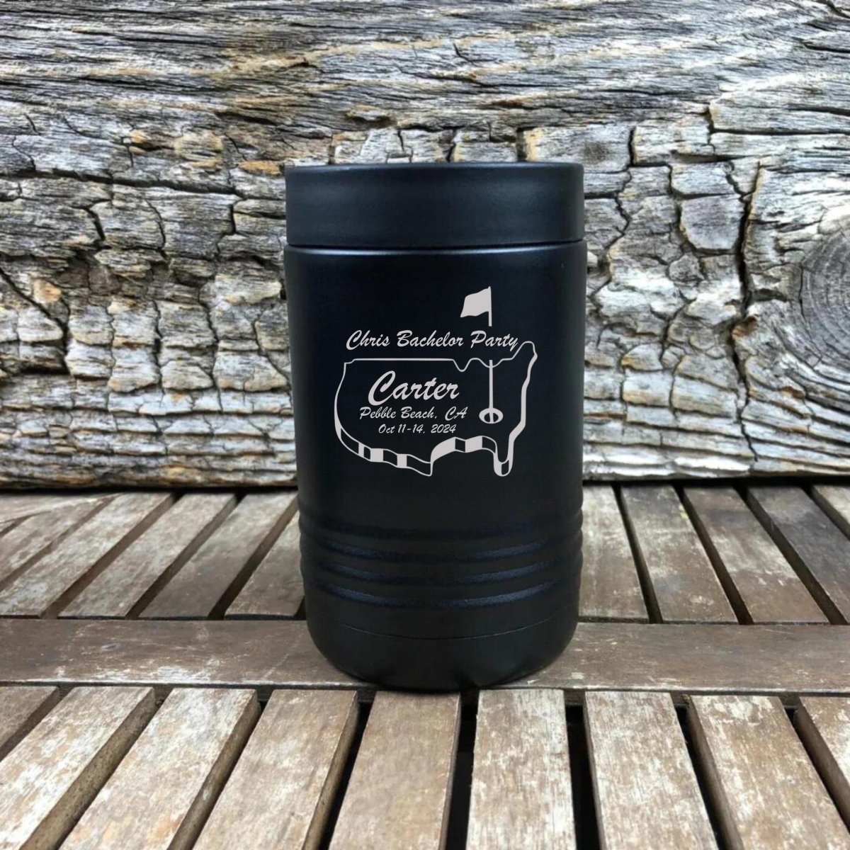 Golfers Bachelor Can Cooler - GroomsDay