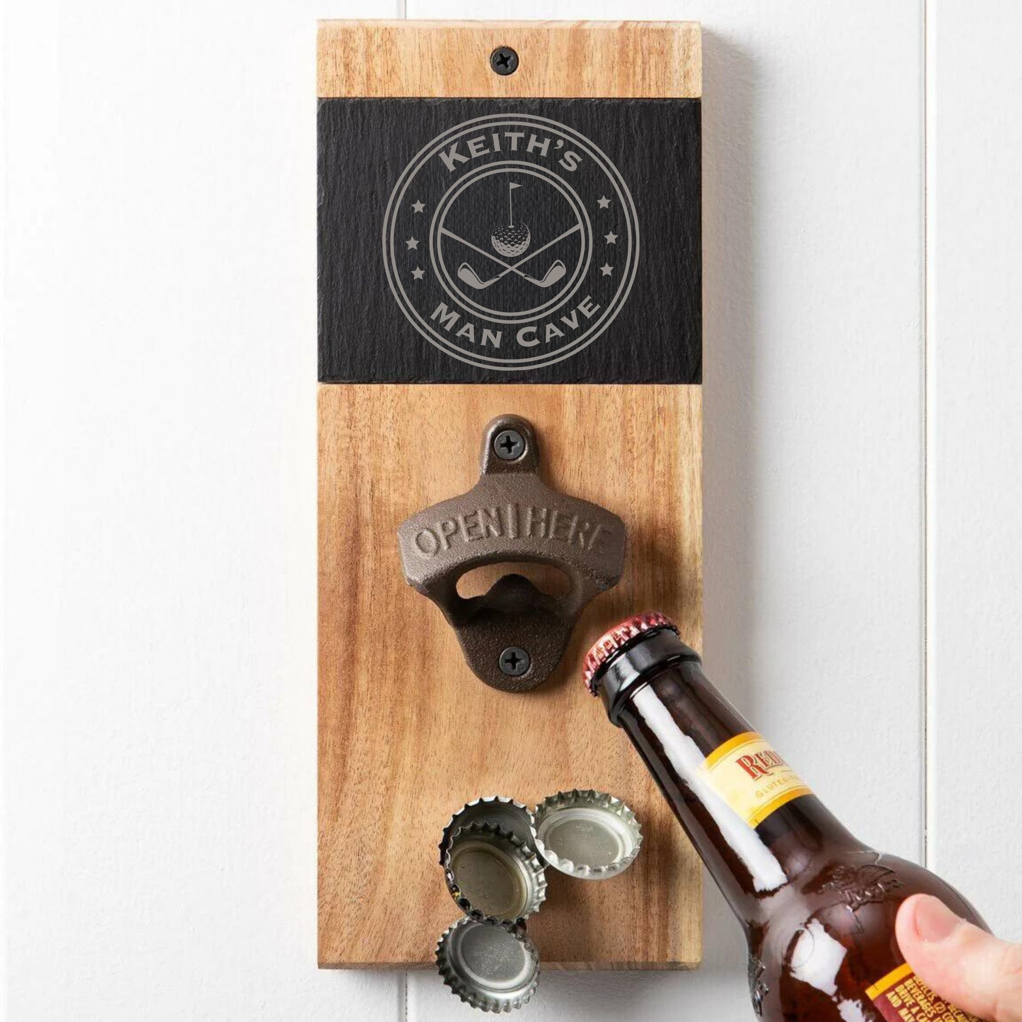 Golfers Cave Bottle Opener