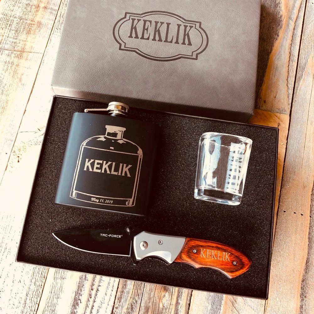 Custom Men's Gift Set - Gift Sets - GroomsDay