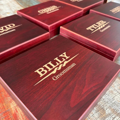 Personalized Keepsake Box - Gift Box - GroomsDay