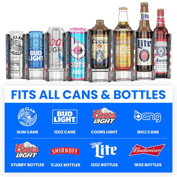 Versatile golf cart cooler fits cans, bottles, and doubles as a coffee mug with long-lasting insulation