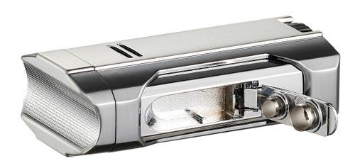 Silver Quad Flame Torch Lighter