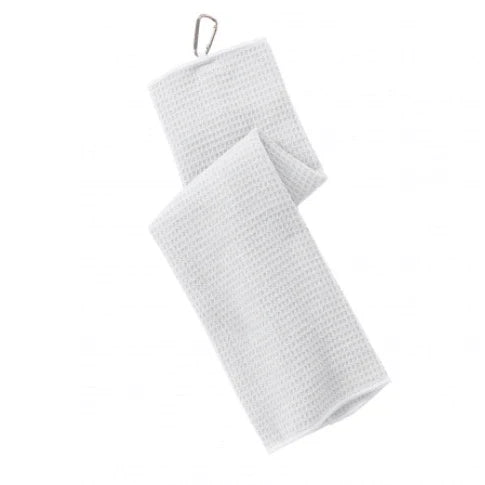 White Waffle Towel