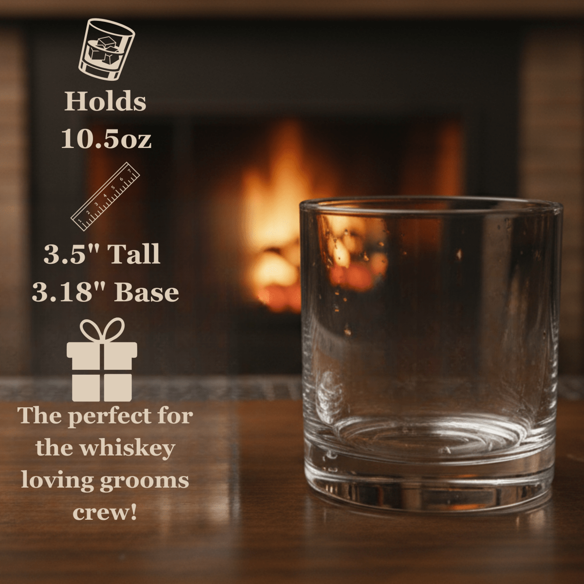 Last Call Groomsmen Whiskey Glass - Groomsmen Proposal - GroomsDay