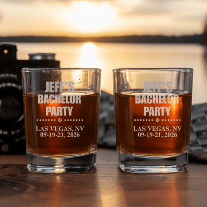 Bachelor Party Shot Glass - Bachelor Party - GroomsDay