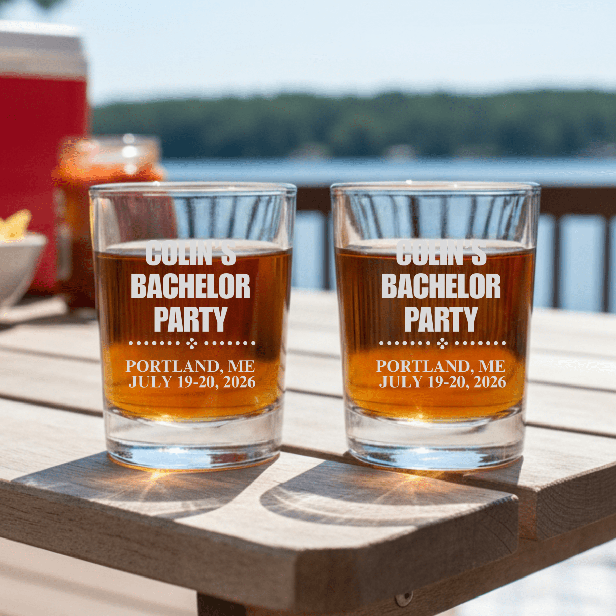 Bachelor Party Shot Glass - Bachelor Party - GroomsDay
