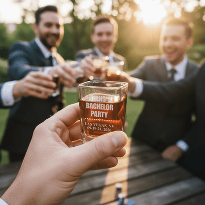 Bachelor Party Shot Glass - Bachelor Party - GroomsDay