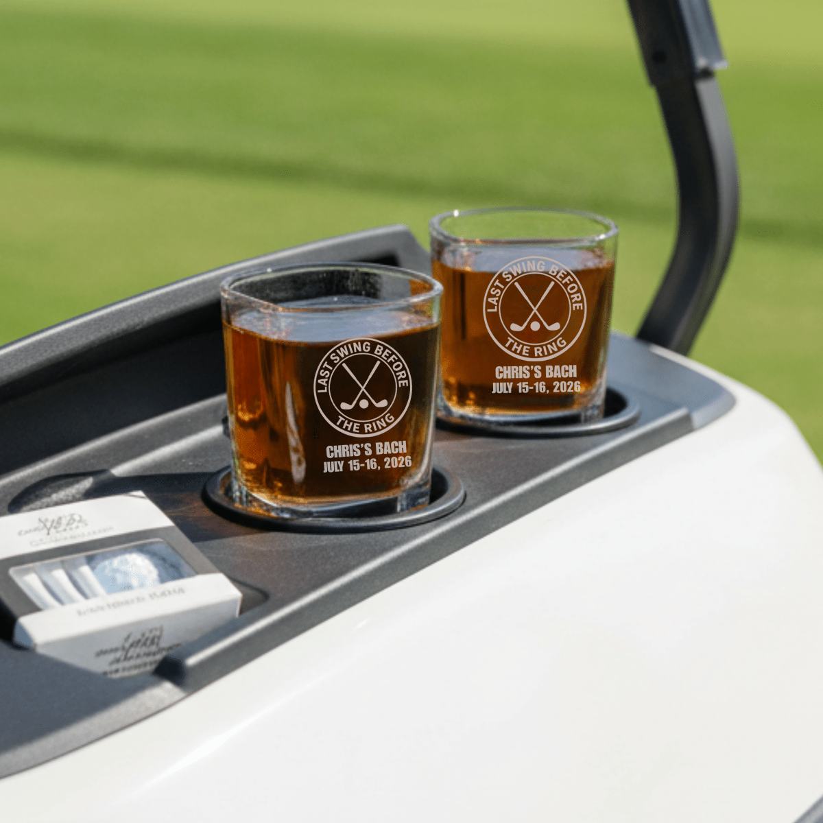 Last Single Swing Shot Glass - Golf - GroomsDay