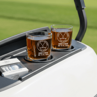 Last Single Swing Shot Glass - Golf - GroomsDay