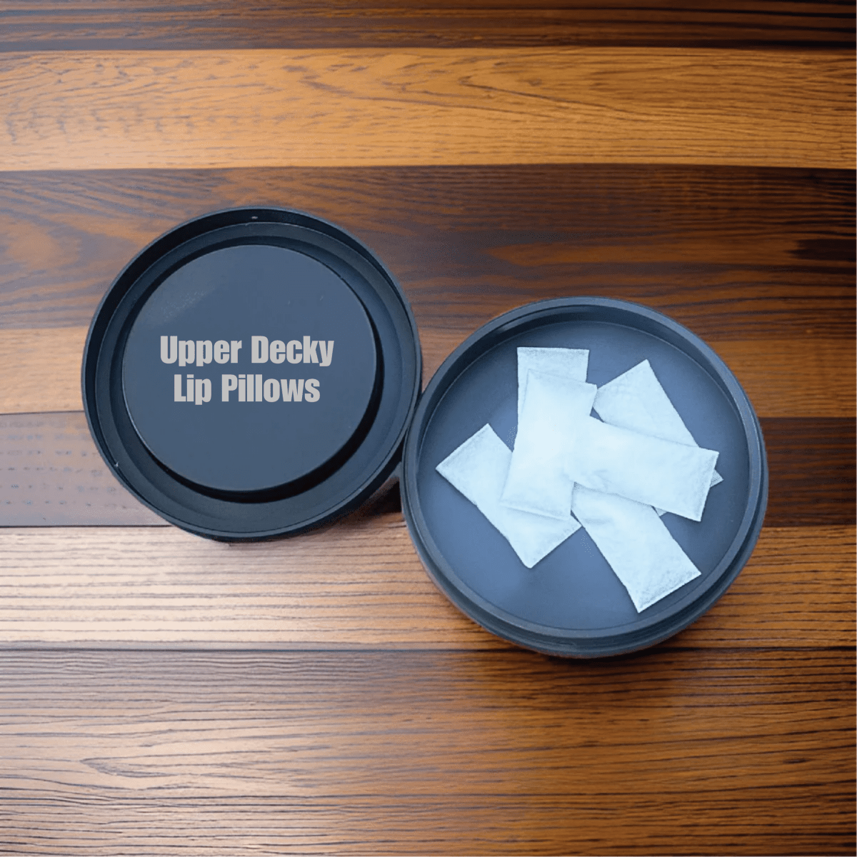 black persoalized zyn tin