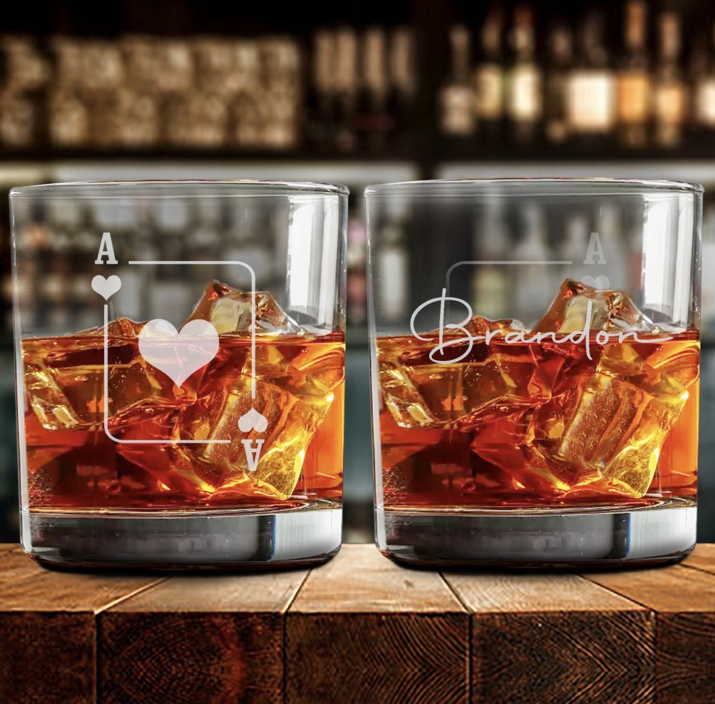 Personalized Whiskey Glass Whiskey Glasses