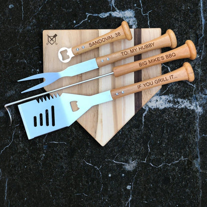 6 Tool Player Grill Tool Set - Grill - GroomsDay