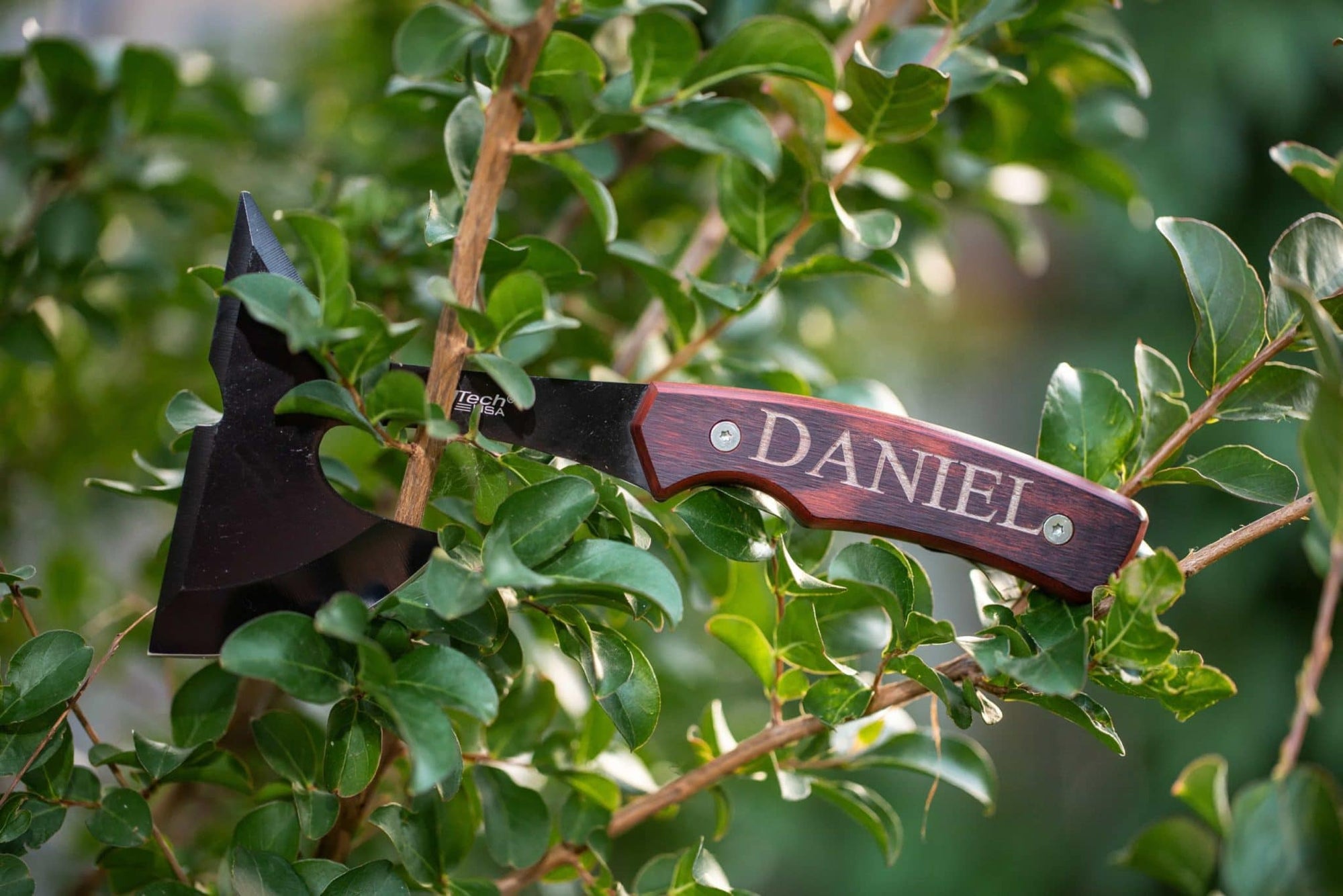 Engraved Hatchet