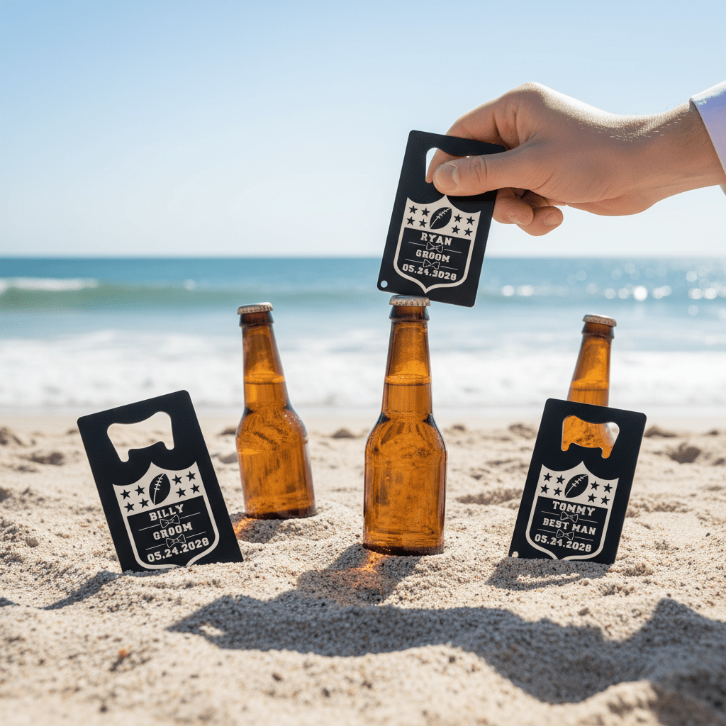 Drafted Bottle Opener - Bottle Openers - GroomsDay