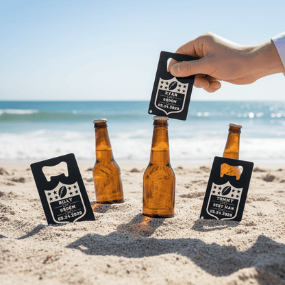Drafted Bottle Opener - Bottle Openers - GroomsDay