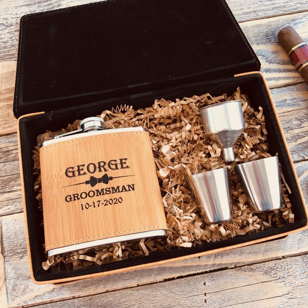 Bamboozer Gift Box - Groovy Laser - GroomsDay