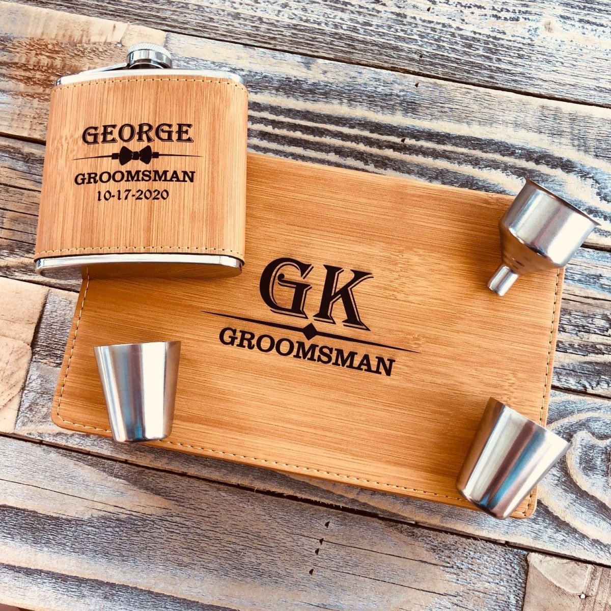 Bamboozer Gift Box - Groovy Laser - GroomsDay