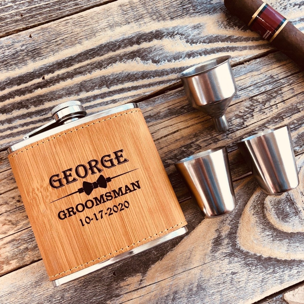 Bamboozer Gift Box - Groovy Laser - GroomsDay
