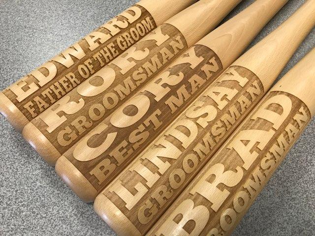 Personalized Baseball Bat - Baseball - GroomsDay