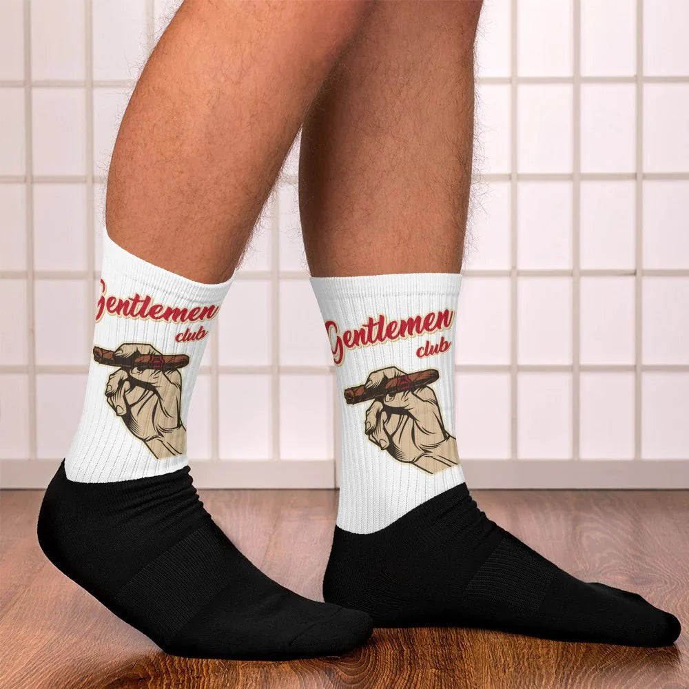 Stylish Cigar - themed Socks - Cigar - GroomsDay