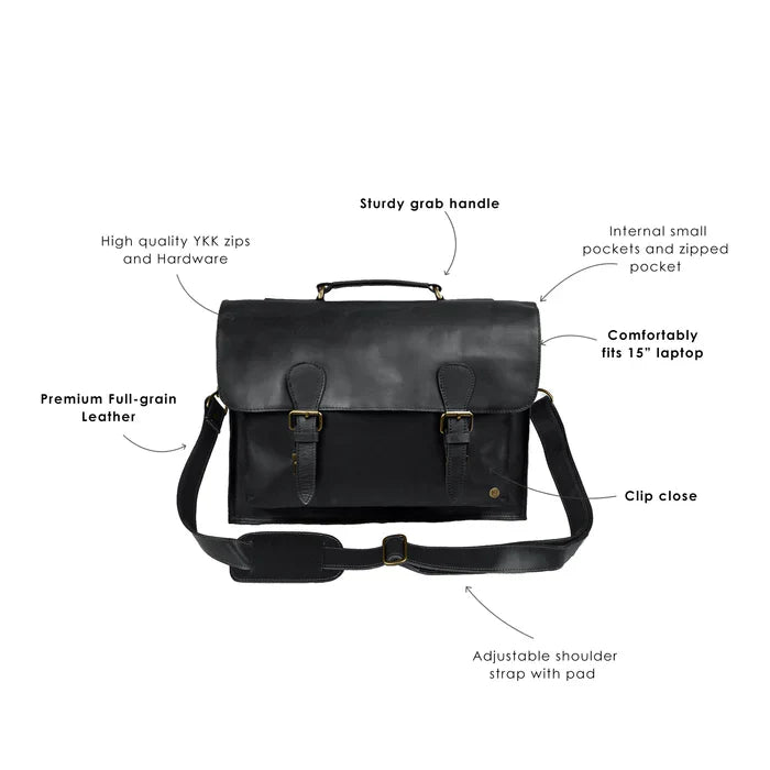 Custom Midnight Messenger - Messenger Bag - GroomsDay