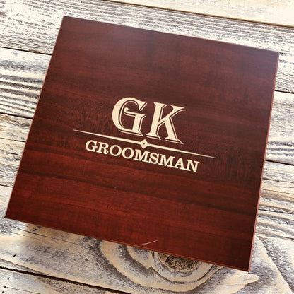 Luxury Groomsmen Gift Box - Cigar - GroomsDay
