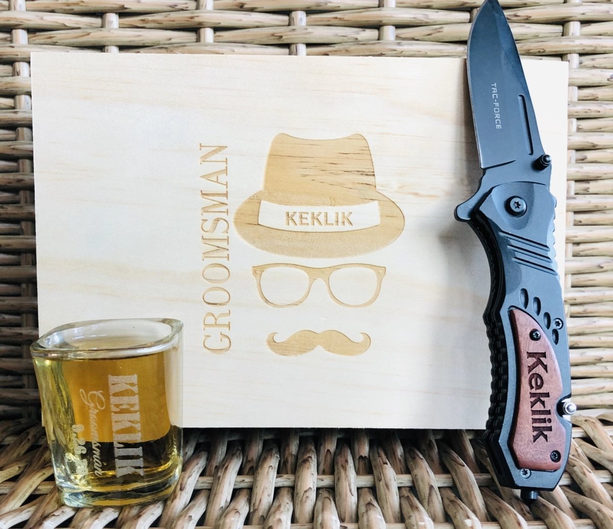 Broposal Pack - Groovy Laser - GroomsDay
