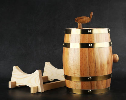 Custom Whiskey Barrel - Whiskey - GroomsDay