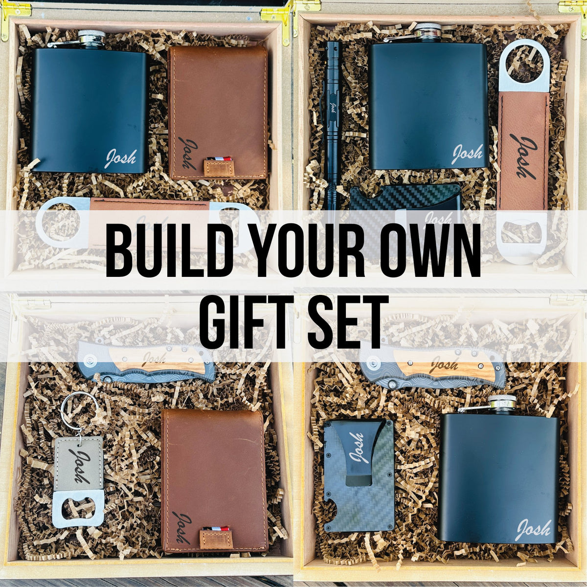 Personalized Build Your Own Gift Box Set Gift for Men