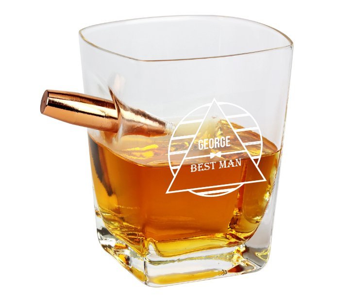 Bullet Proof - Whiskey Glasses - GroomsDay