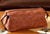 Personalized Brown Vegan Leather Dopp Kitt 