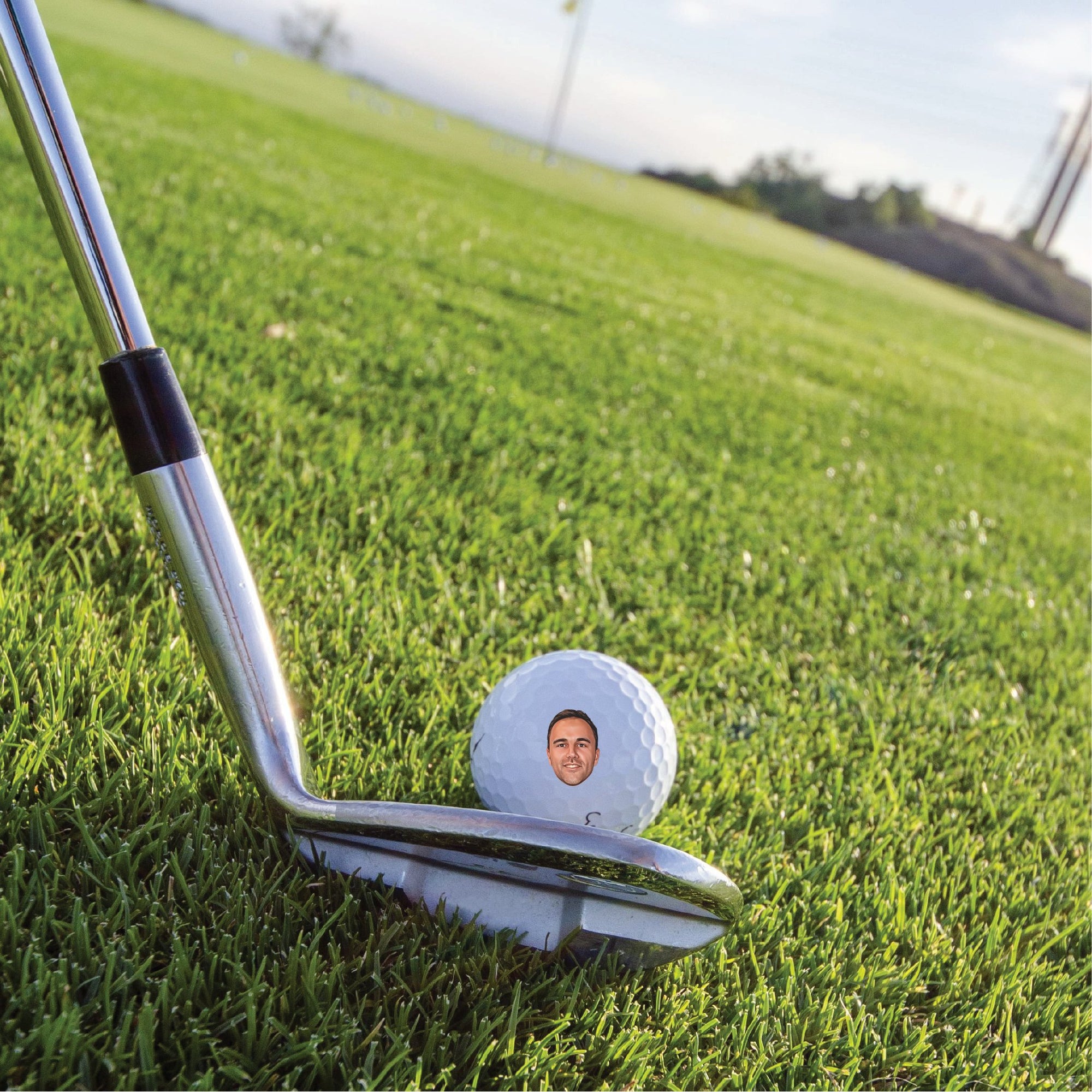 Your Mug on a Golf Ball