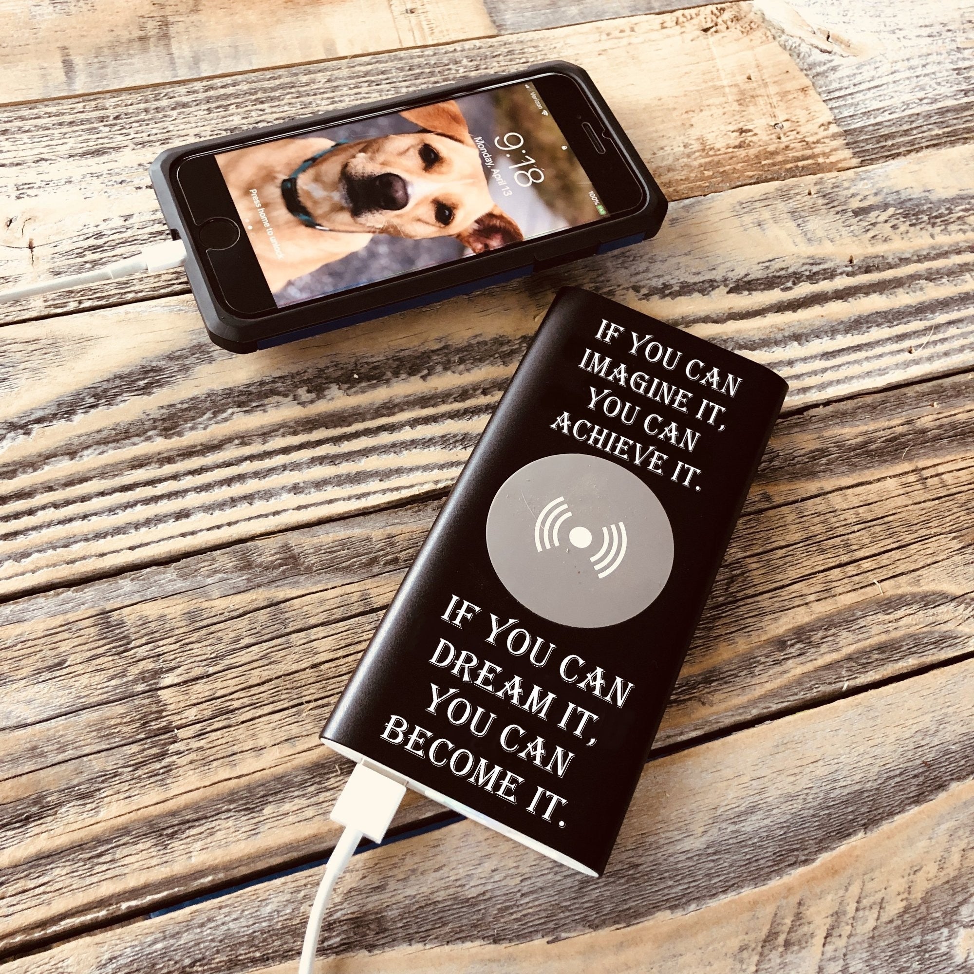 Sentimental Custom Engraved Power Bank