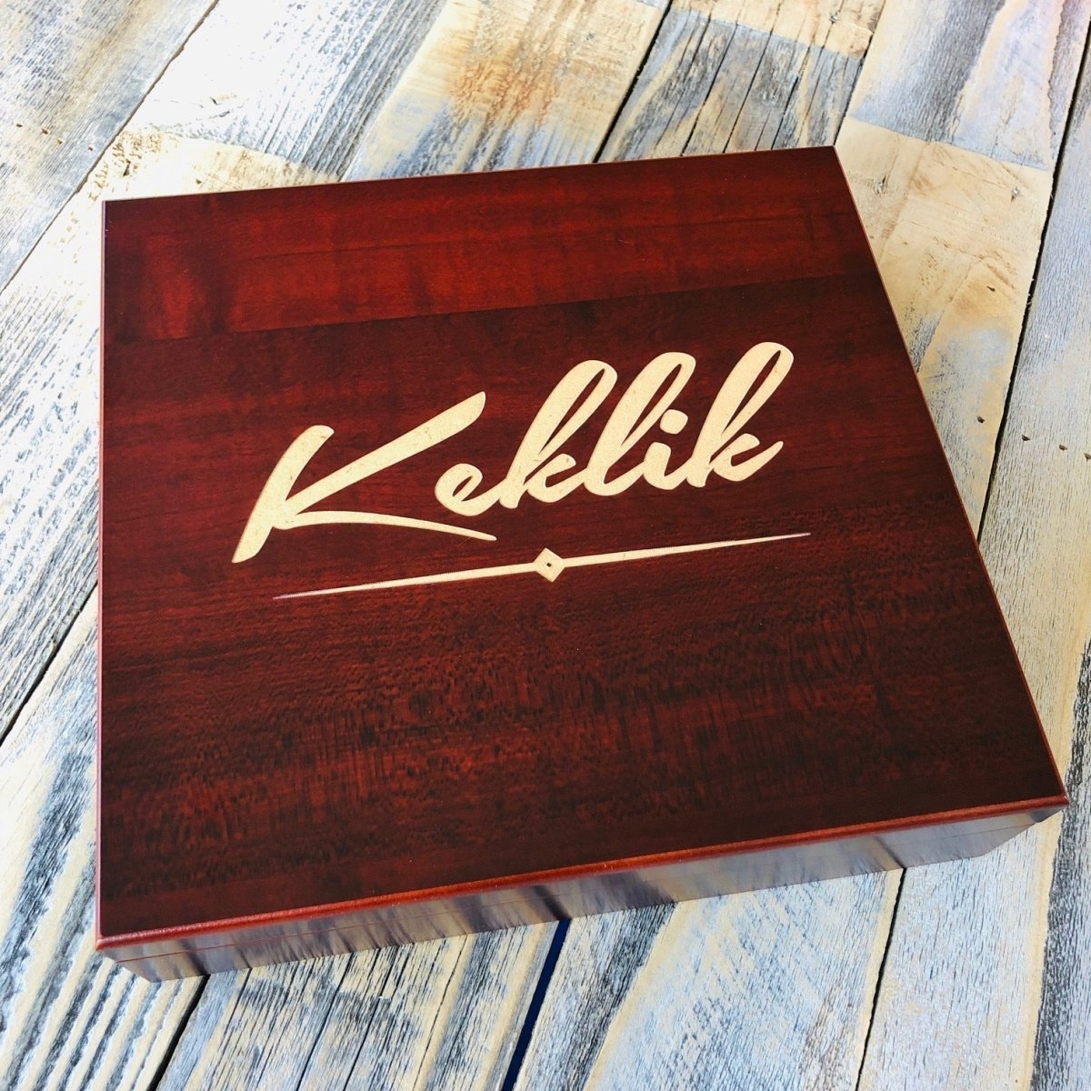 Cherry Personalized Humidor - Cigar - GroomsDay