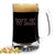 Engraved Beer Mug with dark beer